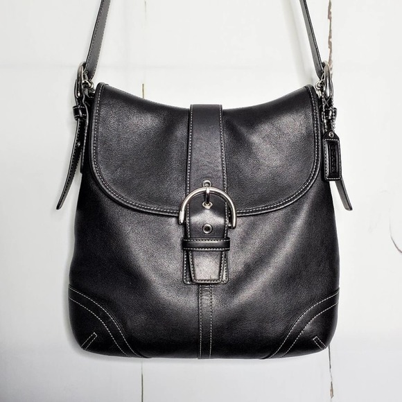 Coach Handbags - Coach Soho Leather Shoulder Hobo Bag Creed #9480